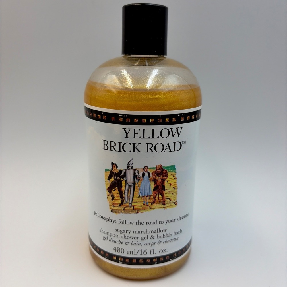 Philosophy Yellow Brick Road Sugary Marshmallow Shampoo Shower Gel 16oz Discont.